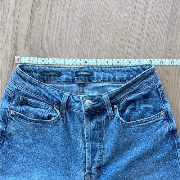 Wild Fable | Blue | Boyfriend Jeans Distressed High-Rise | 6 - Picture 4 of 8